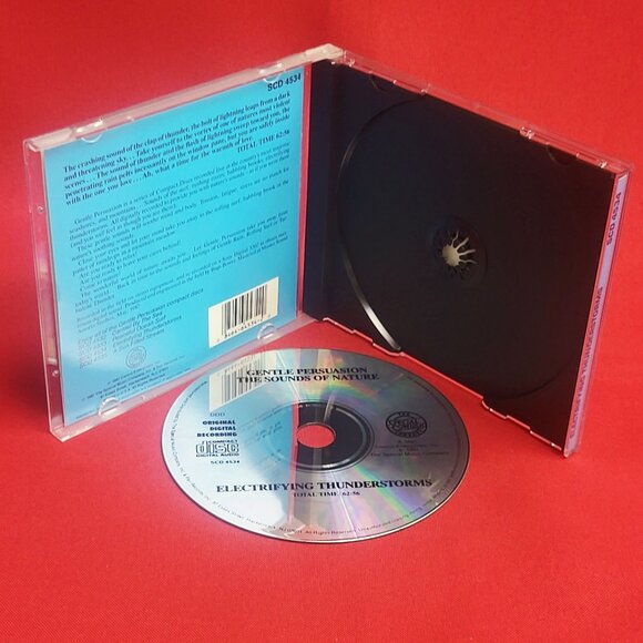 Electrifying Thunderstorms Gentle Persuasion The Sounds of Nature CD 1987 - Picture 6 of 8